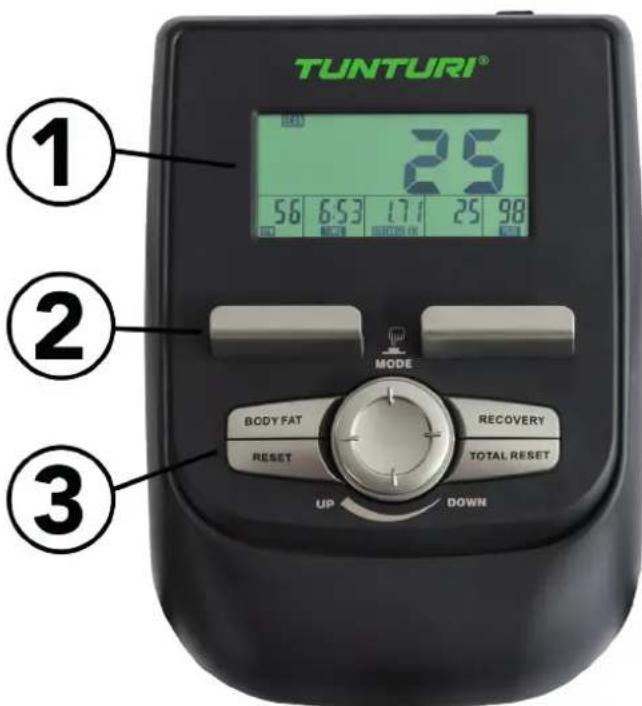 TUNTURI Competence C20R - Console (fig F) - 1