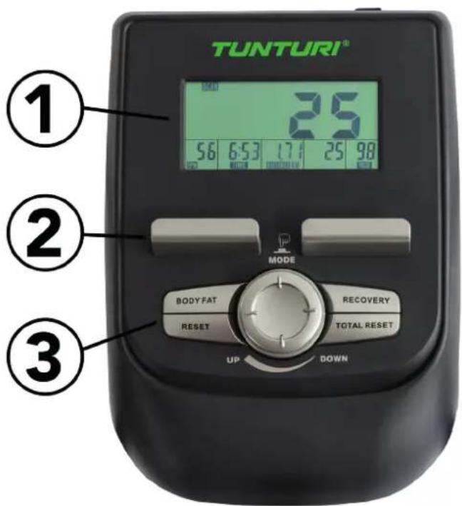 TUNTURI Competence C20R - Console (fig F) - 1