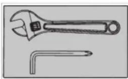 TUNTURI Performance C55F - Kiinnitä mutterit ja pultit - 1