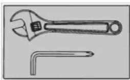 TUNTURI Performance C55F - Apriete de tuercas y tornillos - 1