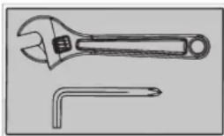 TUNTURI Performance C55F - Bouten en moeren aandraaien - 1