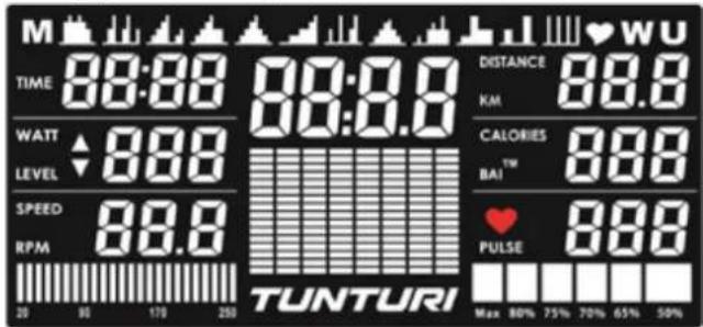 TUNTURI Performance C60R - Ström på - 1