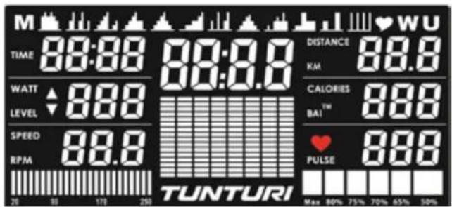 TUNTURI Performance C60R - Power on - 1