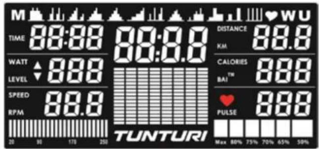 TUNTURI Performance C60R - Inschakelen - 1