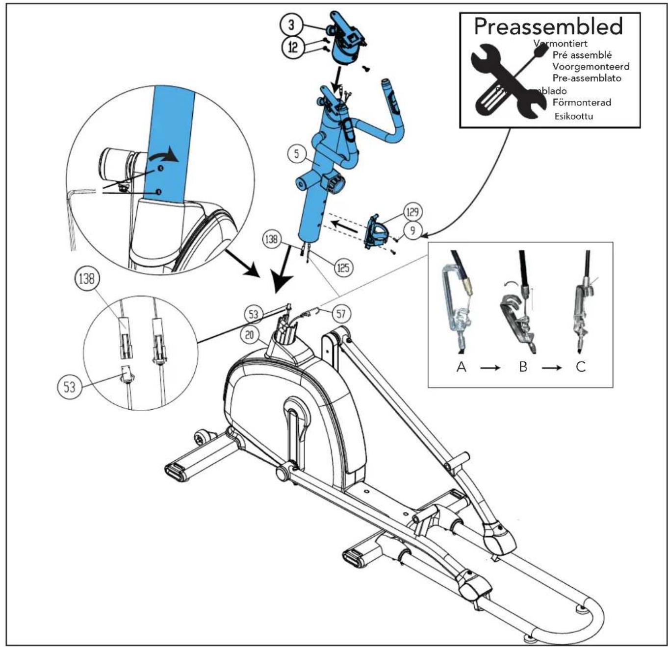 TUNTURI Compentence C25F - D-5 - 4