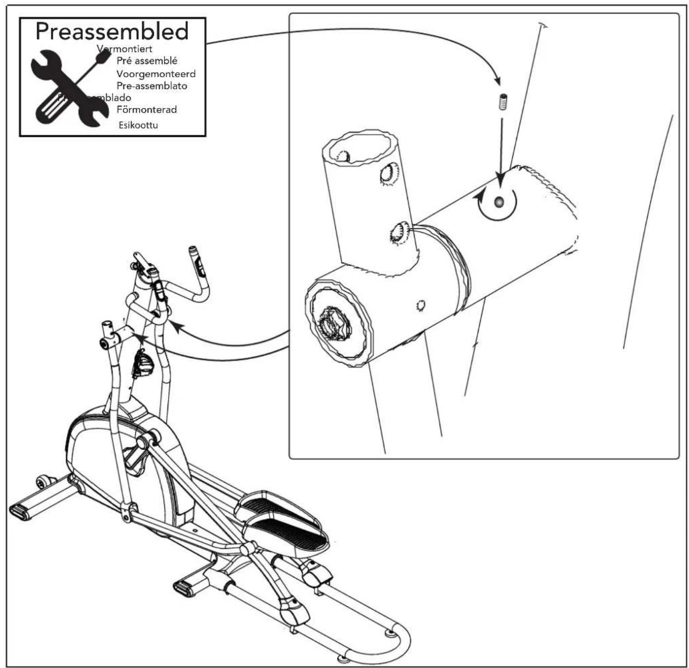 TUNTURI Compentence C25F - D-9 - 4