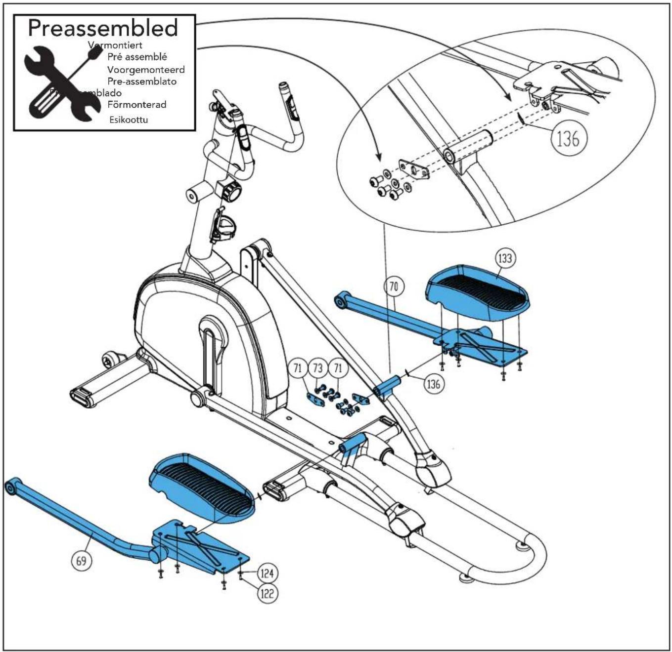 TUNTURI Compentence C25F - D-8 - 1