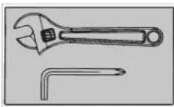 TUNTURI Compentence C25F - Bouten en moeren aandraaien - 1