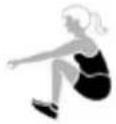 TUNTURI Cardio Fit R60w - Gurtspannung einstellen (Abb. E-2) - 1