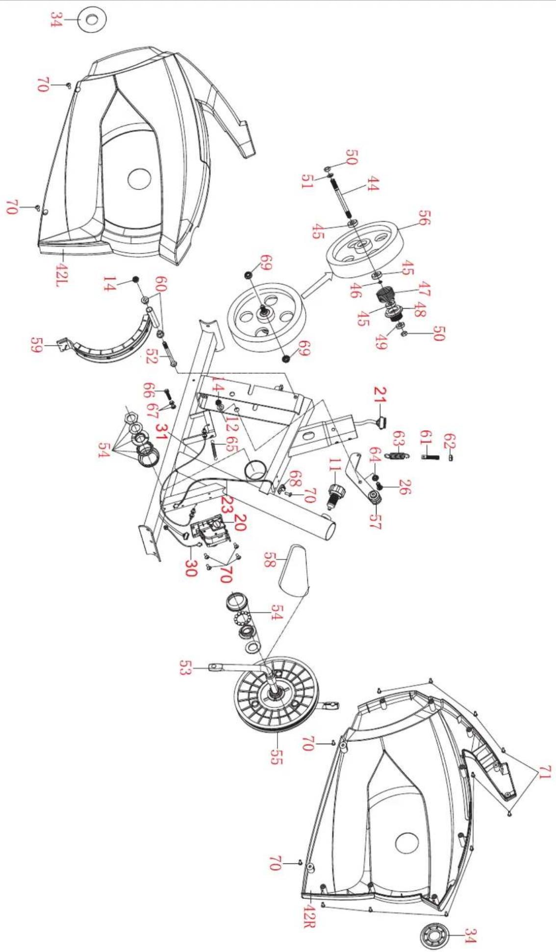 TUNTURI Star Fit B100 - Disclaimer - 2
