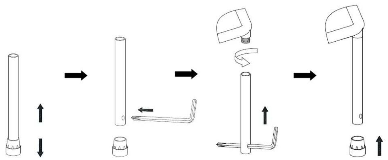 TUNTURI Fitness Trampoline - STEP 1 - 2