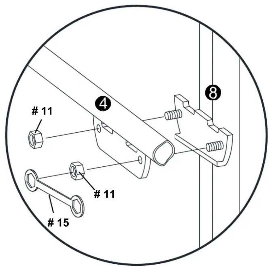 TUNTURI Fitness Trampoline - SCHRITT 7 - 2