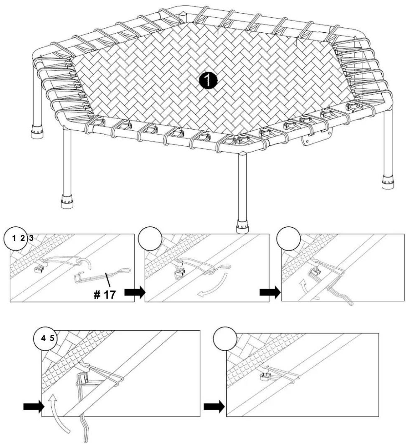 TUNTURI Fitness Trampoline - 17 - 3