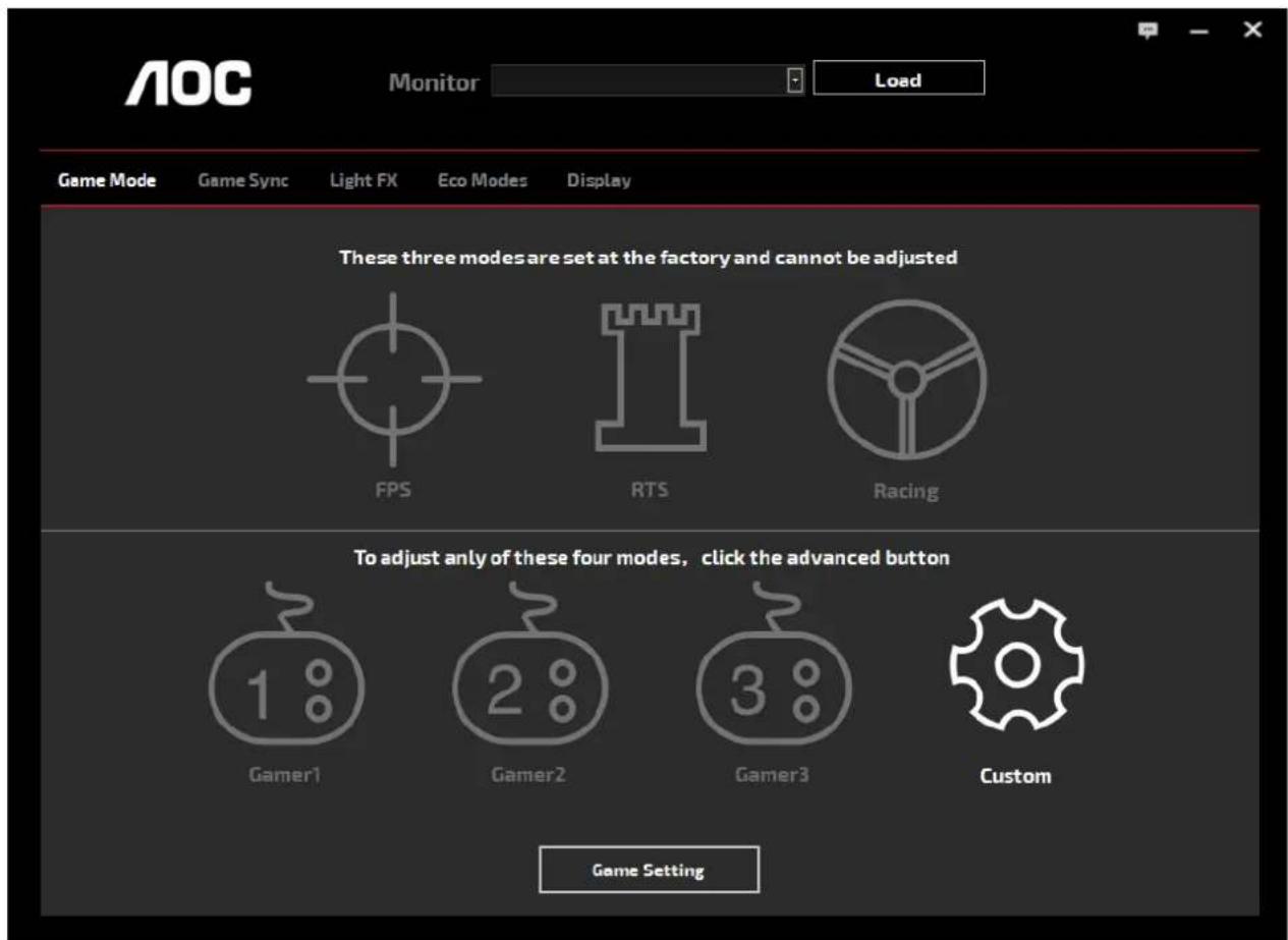 AOC CQ32G2SE - G-Menu - 2