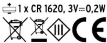 CRIVIT IAN 107162 - Changing the batteries - 1