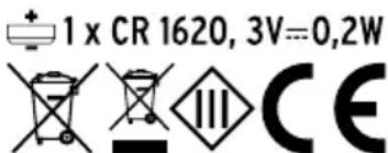CRIVIT IAN 107162 - Udskiftning af batteri - 1