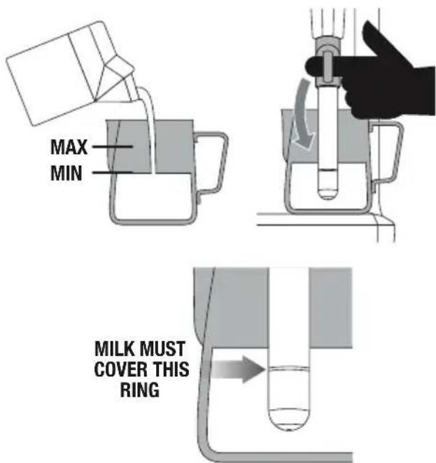 BREVILLE the Barista Touch BES880 - TEXTURING MILK - 1