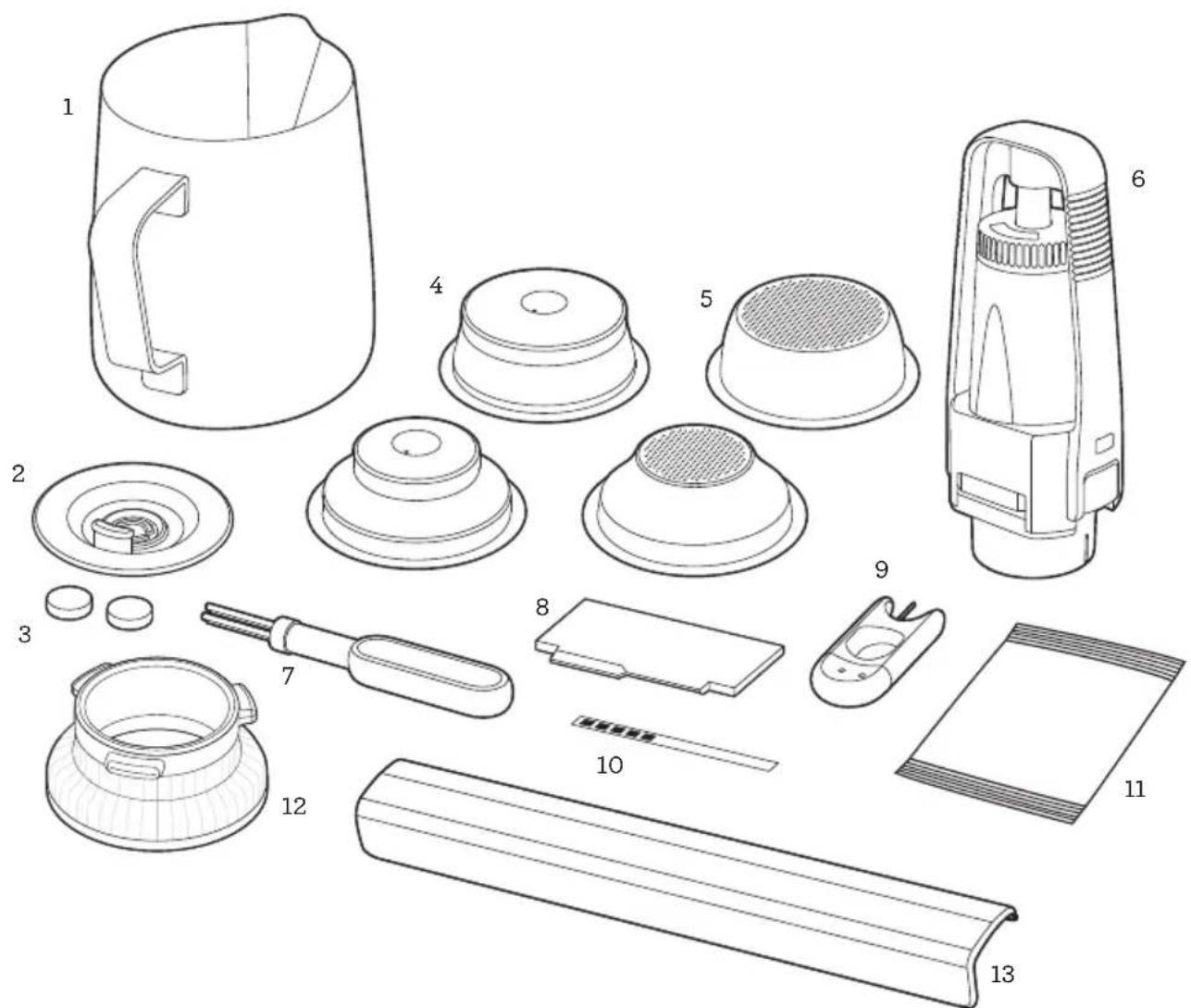 BREVILLE the Barista Touch BES880 - Components - 2