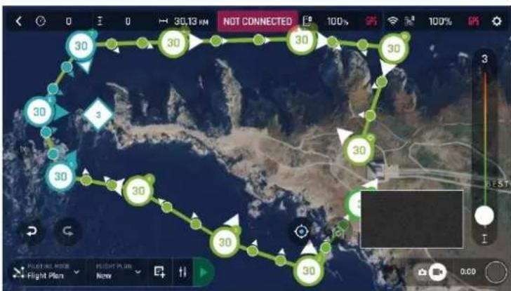 PARROT Anafi USA - Flight Plan - 10