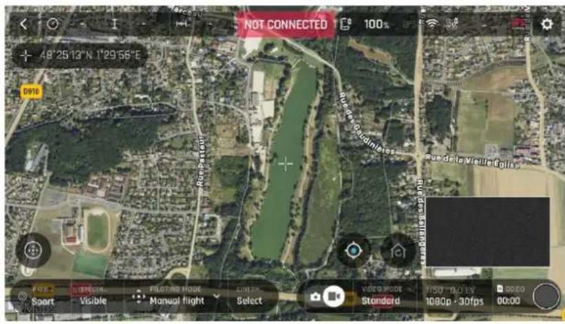 PARROT Anafi USA - Gestion des coordonnées - 2
