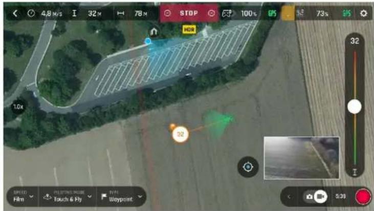 PARROT Anafi USA - Touch &amp; Fly : Waypoint - 1