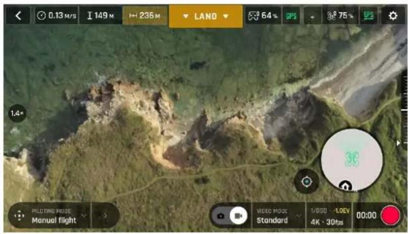 PARROT Anafi USA - Contrôle du zoom - 2