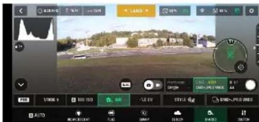 PARROT Anafi USA - Balance des blancs (WB) - 6