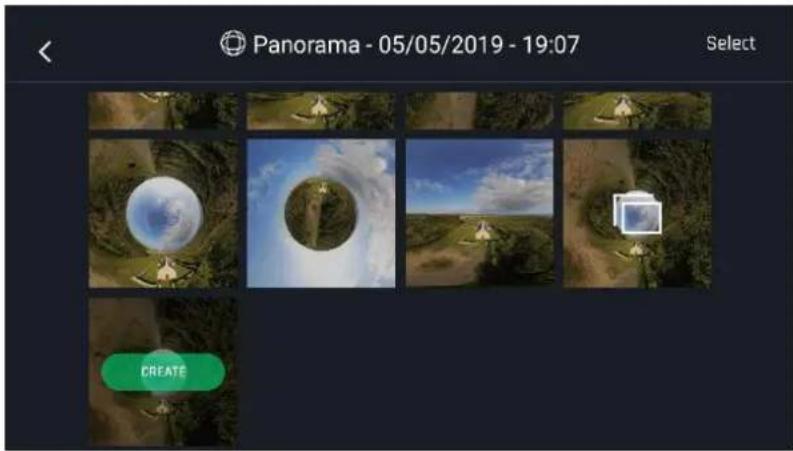 PARROT Anafi USA - Caracteristiques des formats de pancreamas : - 3