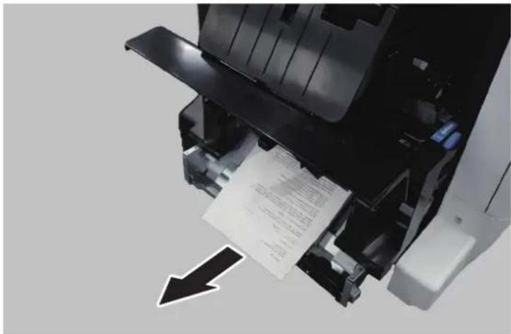 KYOCERA TASKalfa Pro 15000c - Soulever le plateau de pliage. - 2