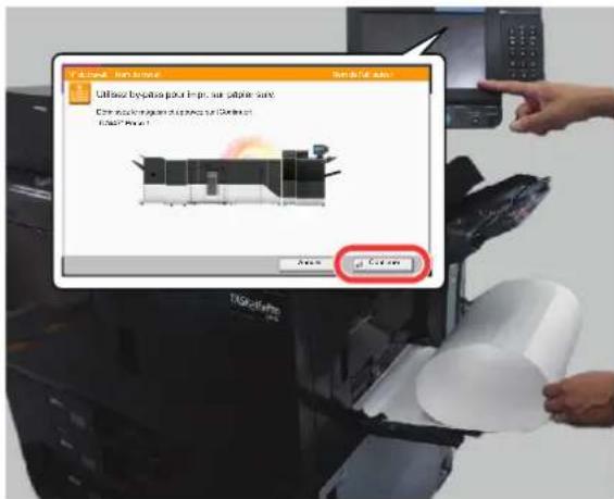 KYOCERA TASKalfa Pro 15000c - Lancer l'impression - 1