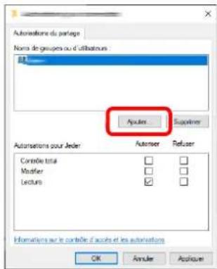 KYOCERA TASKalfa Pro 15000c - Cliquer sur le bouton [Ajouter]. - 1