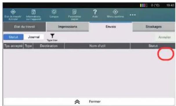 KYOCERA TASKalfa Pro 15000c - Vérifier les informations. - 1