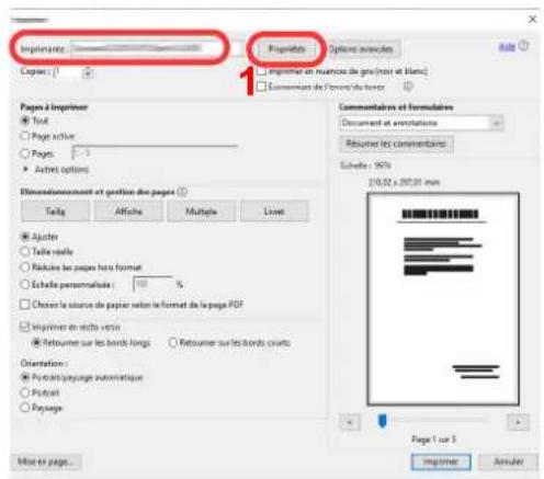 KYOCERA TASKalfa Pro 15000c - Configurer les paramètres. - 1