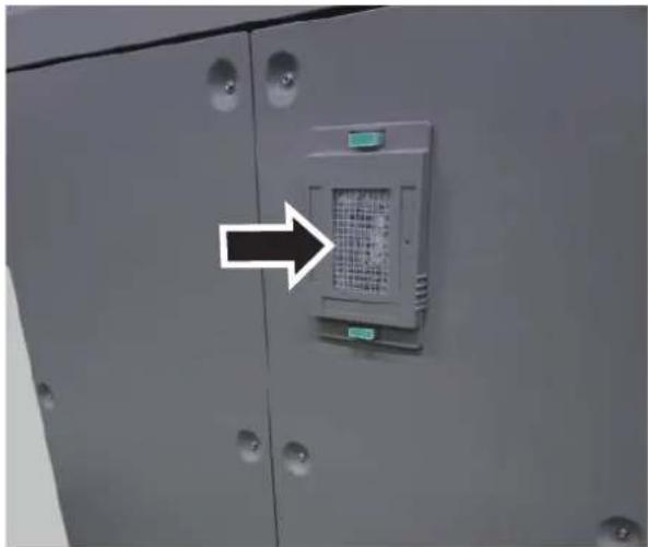 KYOCERA TASKalfa Pro 15000c - Nettoyage du filtre dans le chargeur de papier - 2