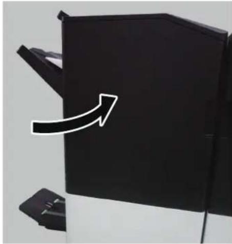 KYOCERA TASKalfa Pro 15000c - Installer le porte-cartouche d'agrafes (A). - 2