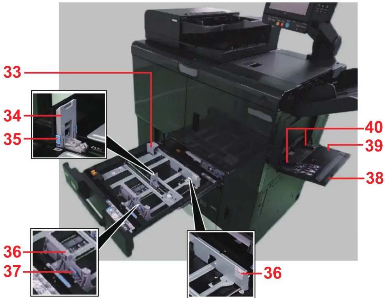 KYOCERA TASKalfa Pro 15000c - Extérieur de la machine - 6