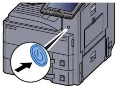 KYOCERA TASKalfa 3212i - Mise hors tension - 1