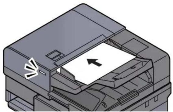 KYOCERA TASKalfa 3212i - Mettre en place les originaux. - 1