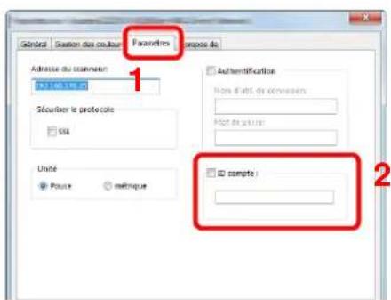 KYOCERA TASKalfa 3212i - Configurer le pilote WIA. - 1