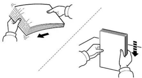 KYOCERA TASKalfa 3212i - Précautions pour le chargement du papier - 1
