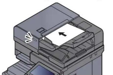 KYOCERA TASKalfa 3212i - Mettre en place les originaux. - 1