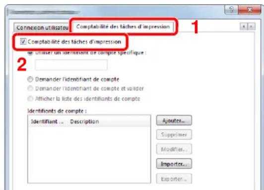 KYOCERA TASKalfa 3212i - Configurer les paramètres. - 1