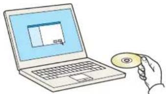 KYOCERA TASKalfa 3212i - Insérer le DVD. - 1