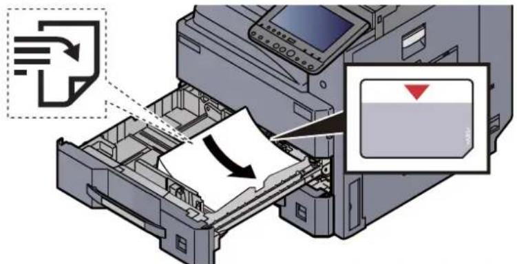 KYOCERA TASKalfa 3212i - Charger du papier. - 1
