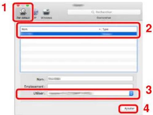 KYOCERA TASKalfa 3212i - Configurer l'imprimante. - 4