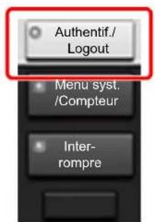 KYOCERA TASKalfa 2553ci - Déconnexion - 1