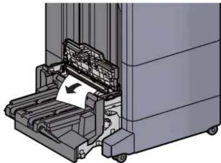 KYOCERA TASKalfa 2553ci - Élimination des agrafes coincées dans l'unité de pliage (module de finition et agrafage 100 feuilles) - 13