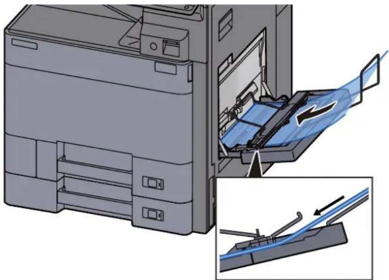KYOCERA TASKalfa 2553ci - Charger du papier. - 2