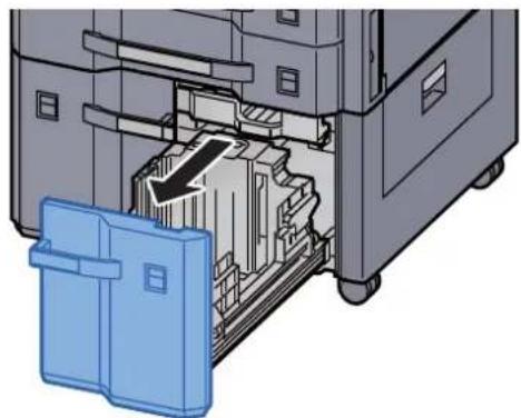 KYOCERA TASKalfa 4012i - Sortir entièrement le magasin de la machine. - 1