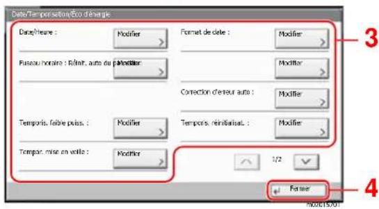 KYOCERA TASKalfa 4012i - Sélectionner une fonction. - 3